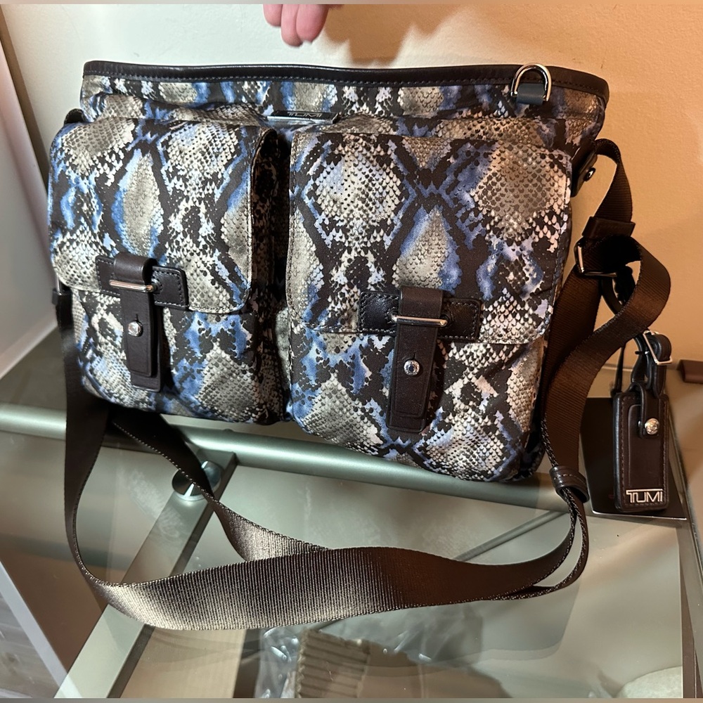 Tumi nylon crossbody bag new with tags